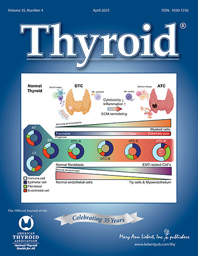Thyroid 2025년 4월 표지 사진